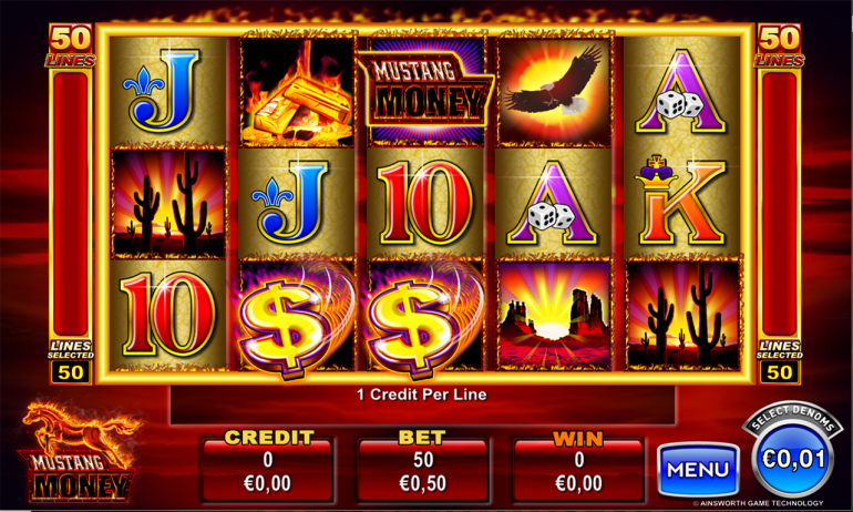 Mustang Fever Slot Machine Progressive Jackpot Win